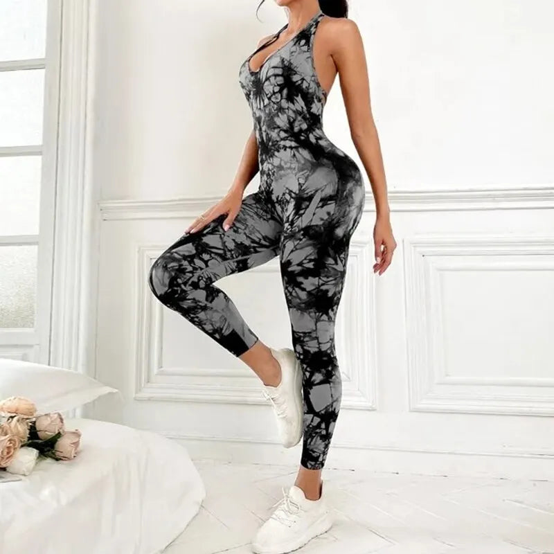 Sexy  Casual Fitness Sporty Playsuit All In One Jumpsuit